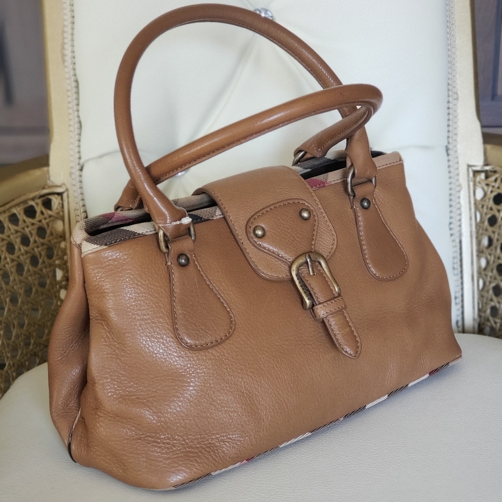 Classic Authentic Burberry Purse / Handbag